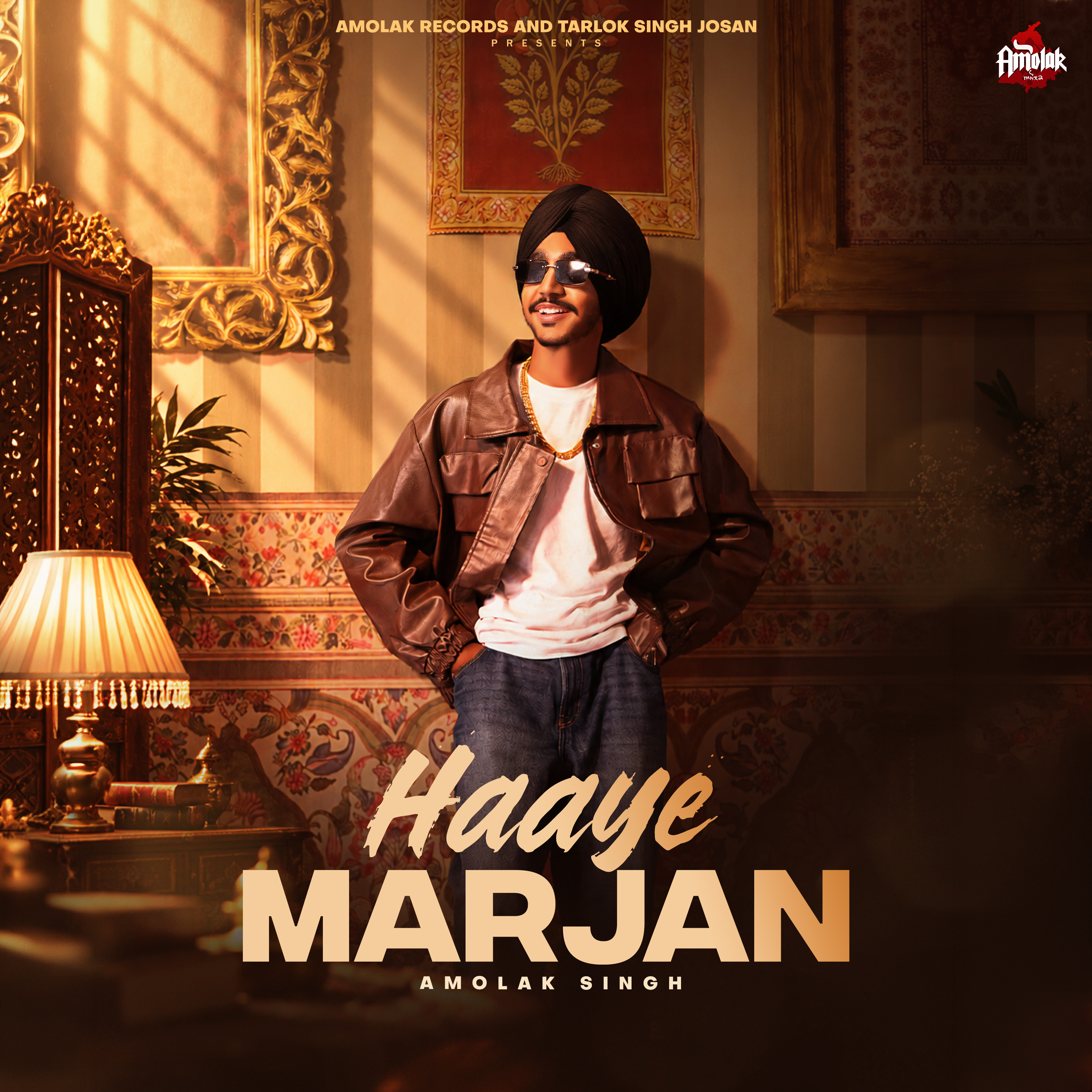 Official Haaye Marjan single artwork by Amolak Singh